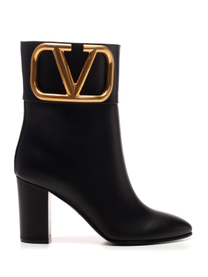 Valentino Vlogo Ankle Boots