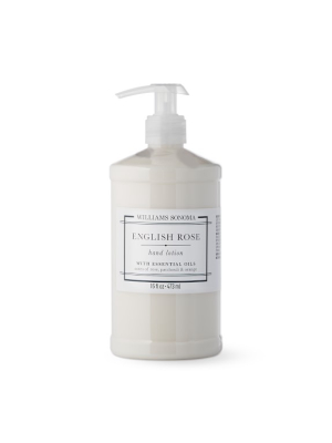 Williams Sonoma English Rose Hand Lotion