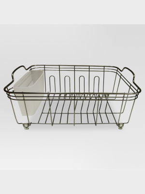 Kitchen Storage Racks, Holders And Dispensers (steel, With Brushed Nickel Finish) - Threshold™