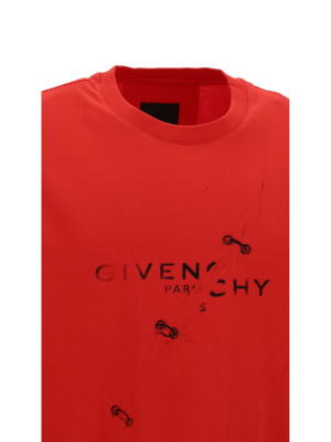 Givenchy Trompe L'oeil Effect Oversized T-shirt