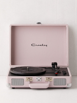 Crosley Uo Exclusive Pastel Pink Cruiser Bluetooth Record Player