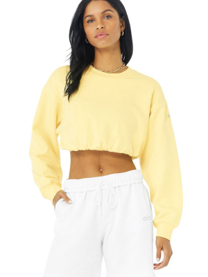 Devotion Crew Neck Pullover - Buttercup