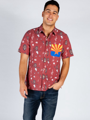 The Larry Fitzgerald | Red Hawaiian Shirt