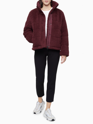 Sherpa Puffer Jacket