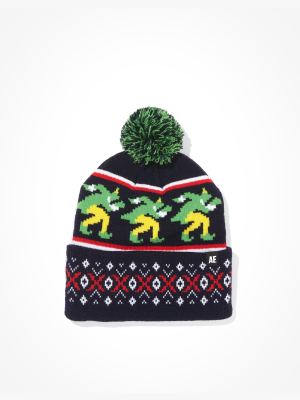 Aeo Elf Pom Beanie