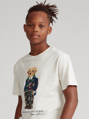 Polo Bear Cotton Jersey Tee