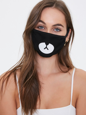 Bear Graphic Face Mask