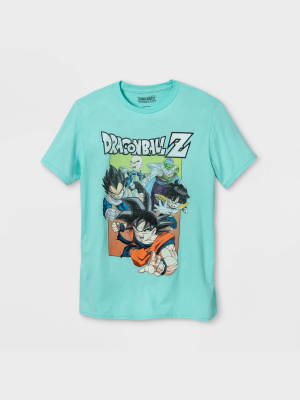 Men's Dragon Ball Z Short Sleeve Graphic T-shirt - Celadon