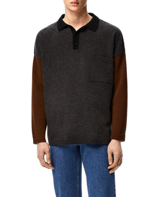 Loewe Polo Collar Oversize Sweater