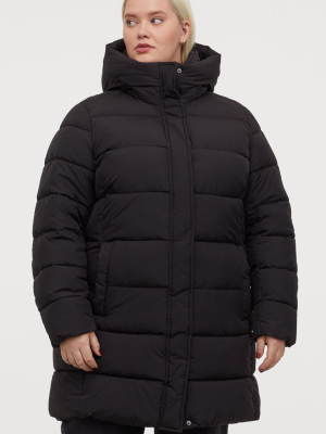 H&m+ Padded Hooded Jacket