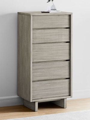 Arbor Textured Wood 5-drawer Dresser