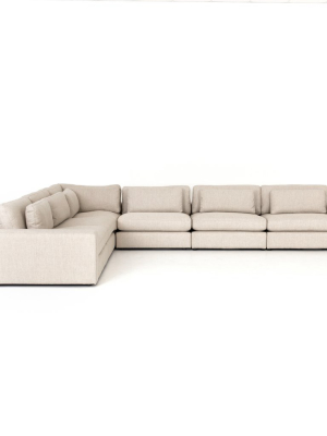 Bloor 6 Piece Sectional In Essence Natural