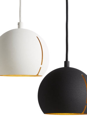 Gap Pendant Light: Round