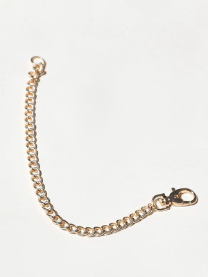 Gold Clip Chain Anklet