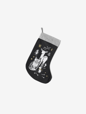 Christmas Stocking - Deer & Friends