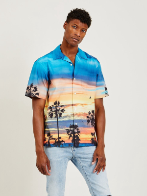 Printed S/s Shirt