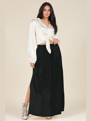 Violette Silky Skirt