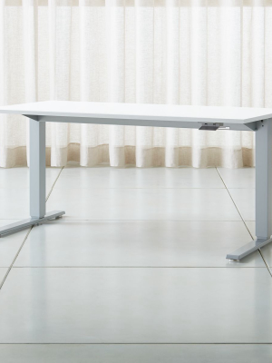 Humanscale ® Float ® Sit/stand 60" White Desk