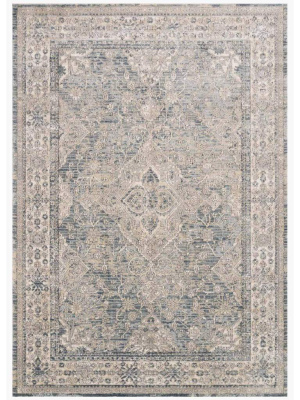 Loloi Rug Teagan Tea-04, Sky/natural