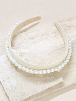 Classic Pearl Headband