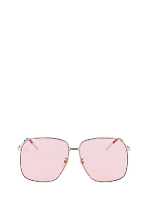 Gucci Eyewear Square Frame Sunglasses