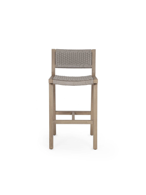 Delano Bar Stool In Washed Brown