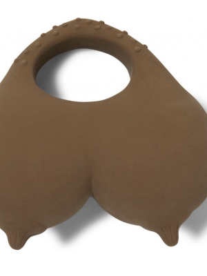 Konges Rubber Babs Teether - Mocca