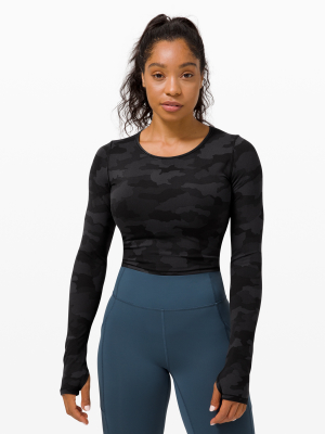 Wunder Train Cropped Long Sleeve