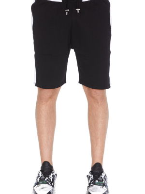 Balmain Logo Band Shorts