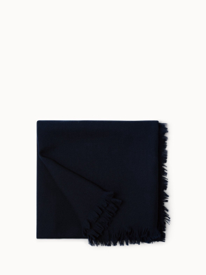 Cashmere Scarf With Fringe