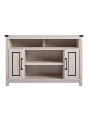 48" Bellrock Tv Stand Rustic White - Room & Joy