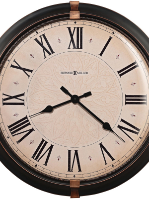 Howard Miller 625498 Howard Miller Atwater Wall Clock 625-498 Metal