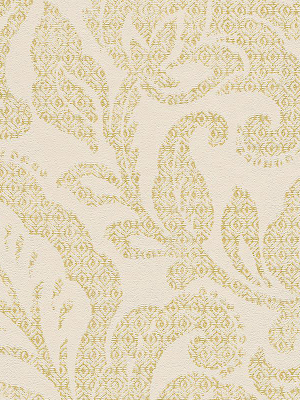 Floral Wallpaper In Cream And Metallic Design By Bd Wall