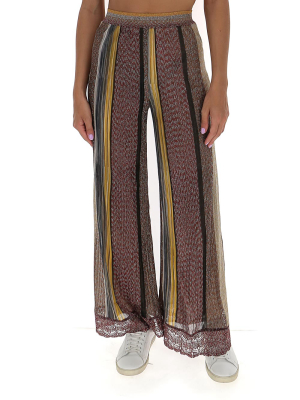 Missoni High-waisted Striped Pants