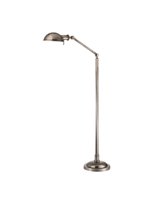 Hudson Valley Lighting Girard Floor Lamp - Aged Silver