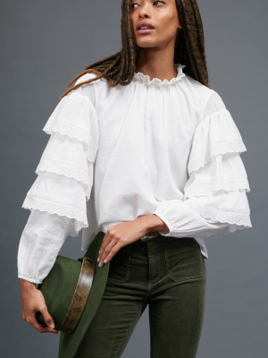 Gabriella Ruffled Blouse