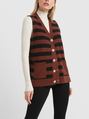 Cashmere Knit Vest