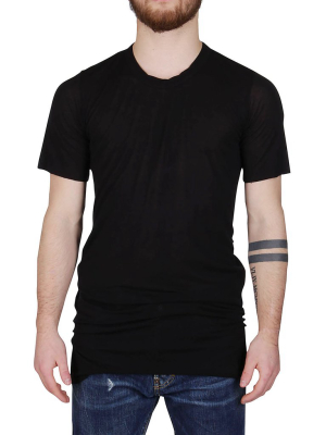 Rick Owens Semi-sheer Crewneck T-shirt