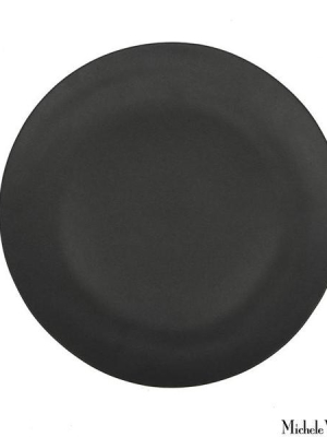 Matte Porcelain Side Plate Black Set Of 4