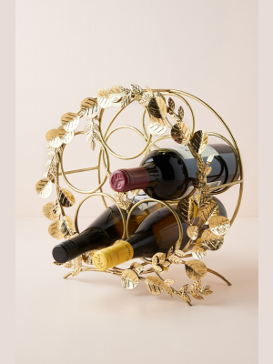 Faustine Wreath Wine Rack