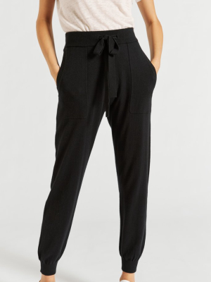 Cotton Cashmere Track Pant