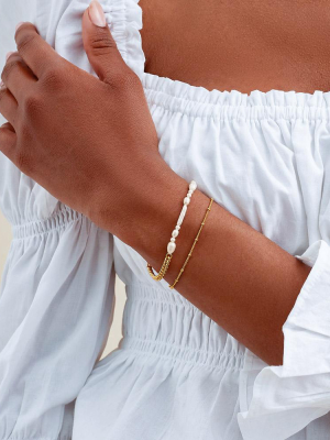 Inthefrow Gili Pearl Bracelet