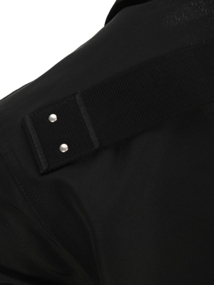 Rick Owens Longline Button-up Shirt