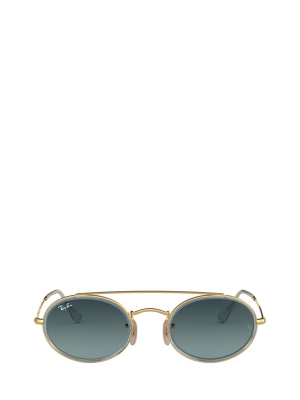 Ray-ban Oval Double Bridge Sunglasses