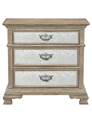 Campania Bachelor's Chest - Antiqued Mirror