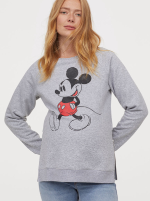 Mama Cotton-blend Sweatshirt