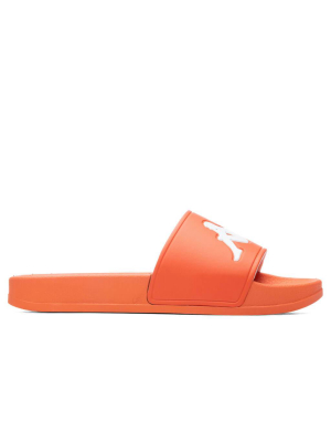 Kappa Authentic Adam 2 Slides - Orange Smutty/white