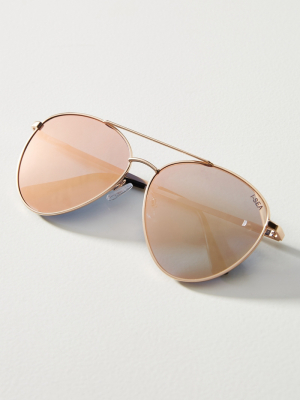 Mirrored Aviator Sunglasses