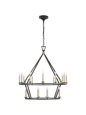 Darlana Medium Two-tier Chandelier In Various Colors