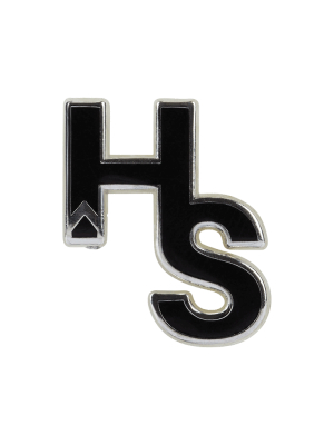 Higher Standards Cutout Logo Pin